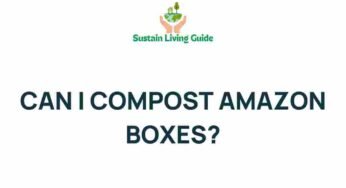 Can Amazon Boxes Be Compostable? Unpacking the Truth