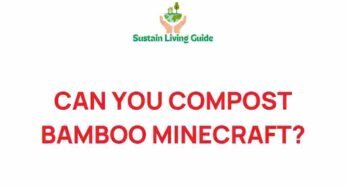 Unraveling the Mystery: Can You Compost Bamboo Minecraft?
