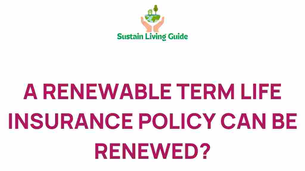 renewable-term-life-insurance-renewal