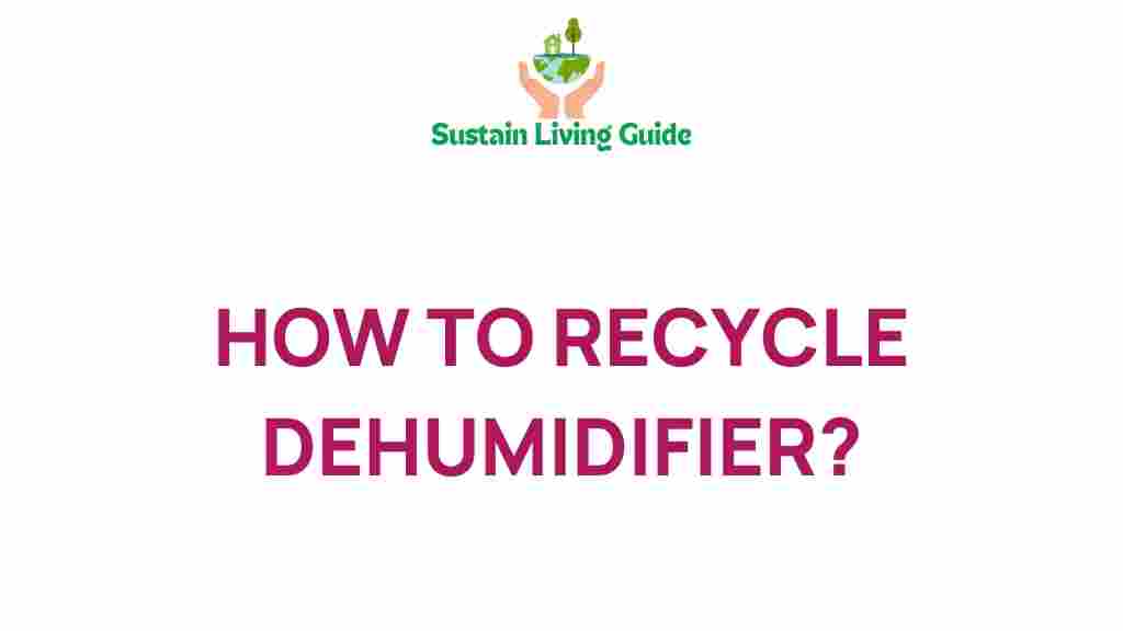 recycle-dehumidifier