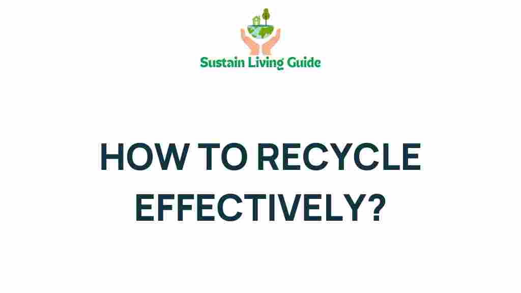 recycling-effectively