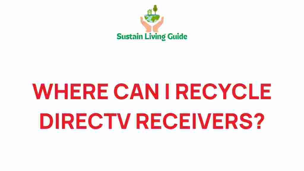 recycle-DIRECTV-receivers