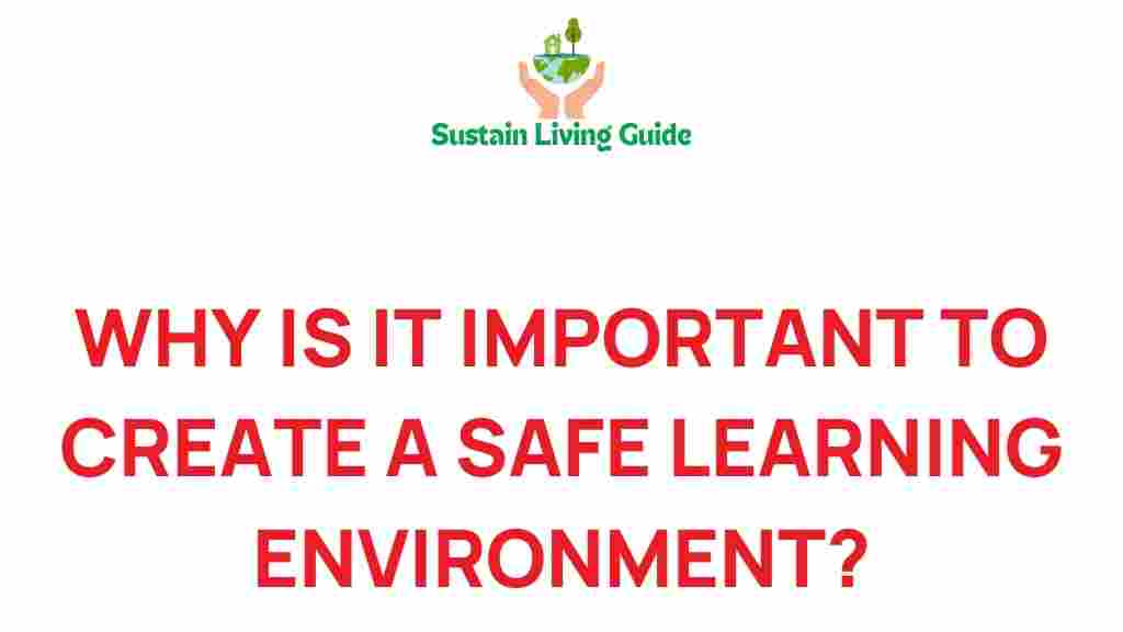 safe-learning-environment-education